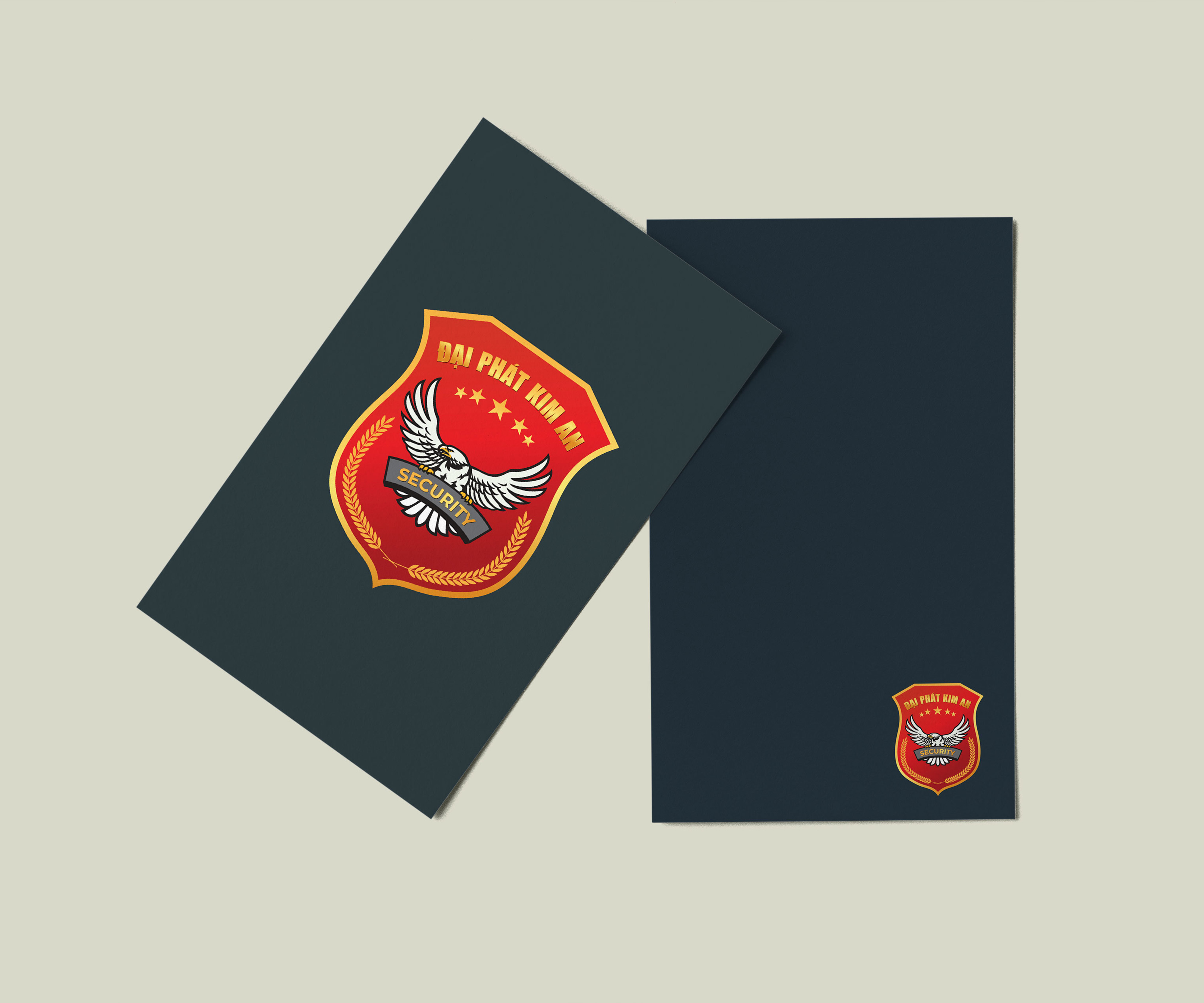 Logo Công ty CP dịch vụ bảo vệ Đại Phát Kim An