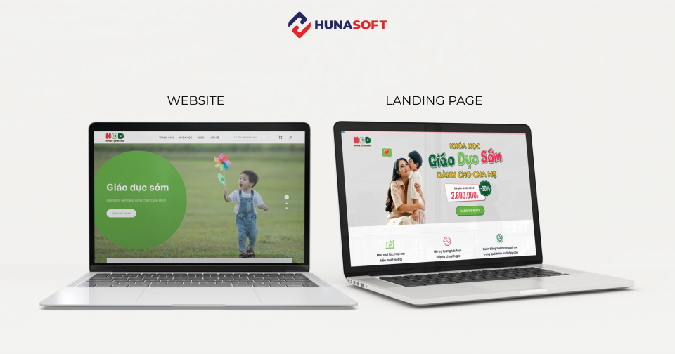 Website và Landing Page khác nhau như thế nào?